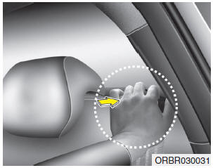 5. To use the rear seat, lift and pull the seatback backward. Push the seatback