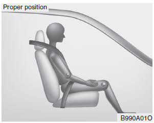 When an adult is seated in the front passenger seat, if the PASS AIR BAG “OFF”