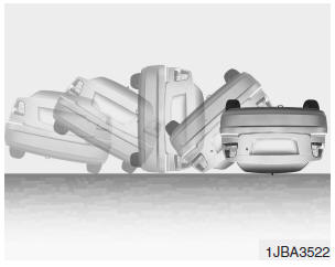 Front air bags may not inflate in rollover accidents because air bag deployment