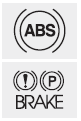 If these two warning lights illuminate at the same time while driving, your vehicle