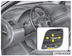 Instrument panel vents