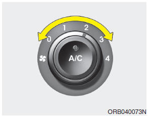 Fan speed control