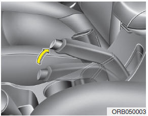 Applying the parking brake